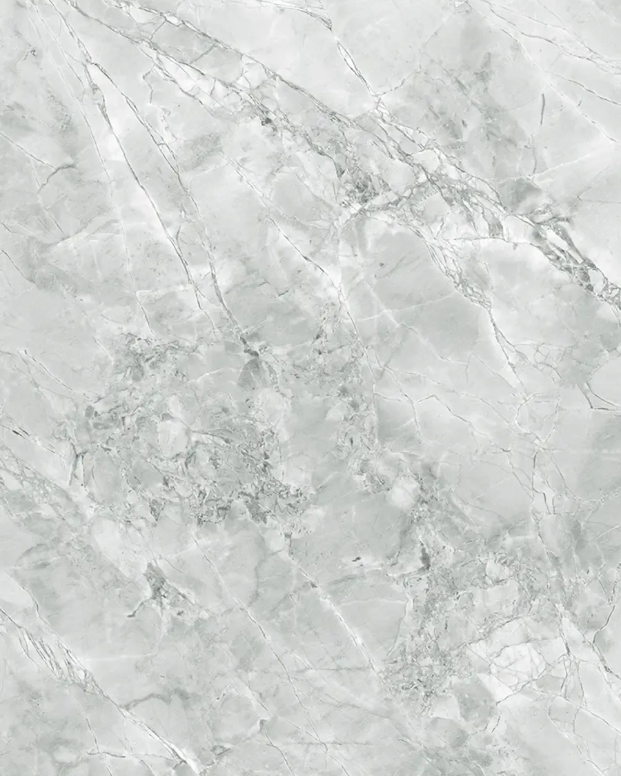 Placa porcelánica Arklam Brazil Super White 6 mm, efecto efecto mármol