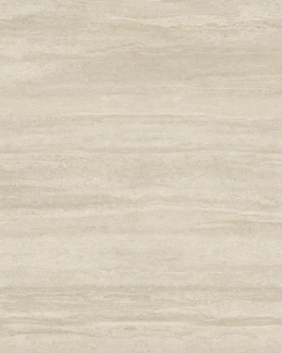 Placa porcelánica Arklam Travertine Navona 6 mm, efecto efecto piedra